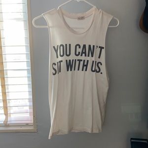 John Galt by Brandy Melville - YOU CANT SIT WITH US Tee